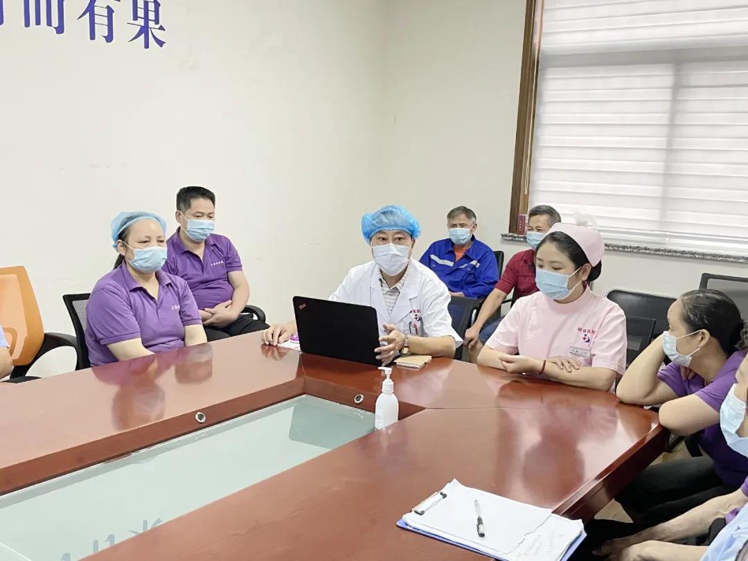 【院内要闻】疫情防控全覆盖，明珠医院开展后勤人员疫情防控院感培训！